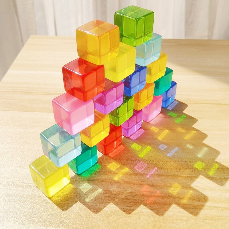 Acryliic Rainbow Blocks ť    峭 ..
